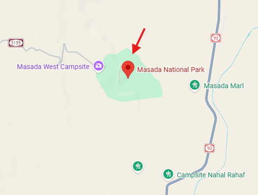 Masada Location